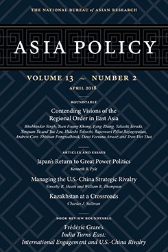 Contending Visions of the Regional Order in East Asia