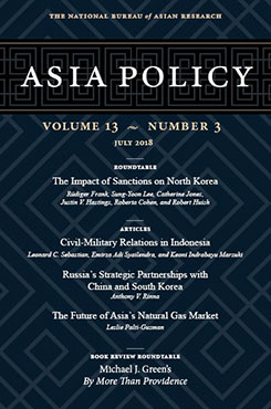 Asia Policy 13.3 (July 2018)