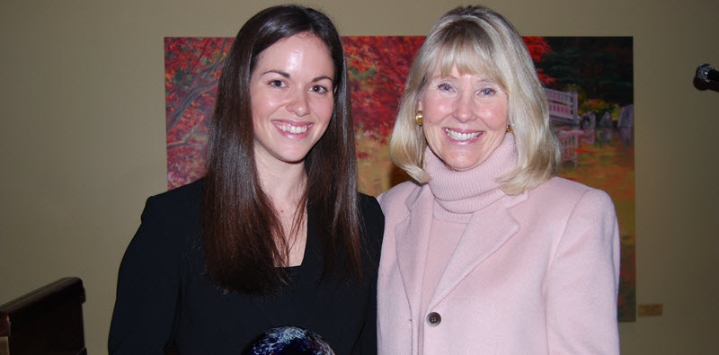 Stephanie Renzi receives Jane T. Russell Award