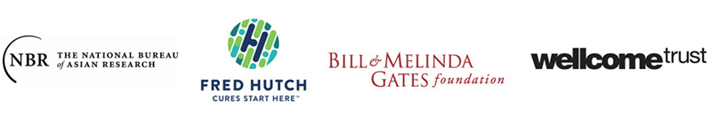 National Bureau of Asian Research, Fred Hutch, Gates Foundation, Wellcome Trust