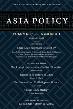 Asia Policy 17.1 (January 2022)