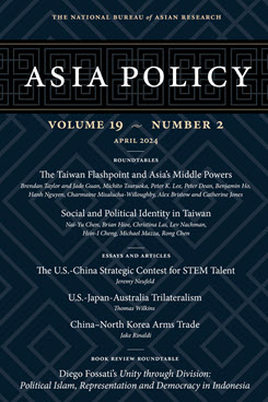 Asia Policy 19.2 (April 2024)