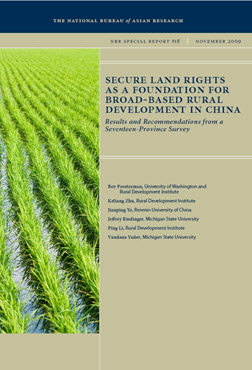 Secure Land Rights as a Foundation for Broad-Based Rural Development in China: Results and Recommendations from a Seventeen-Province Survey