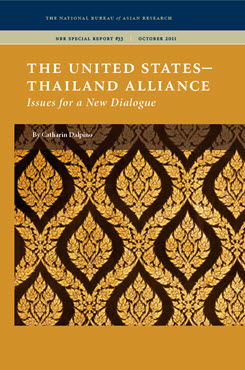 The United States-Thailand Alliance: Issues for a New Dialogue