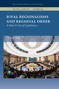 Rival Regionalisms and Regional Order: A Slow Crisis of Legitimacy