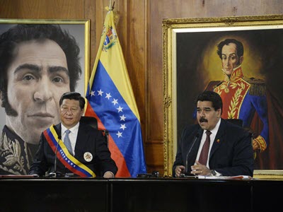 President Nicolas Maduro and President Xi Jinping