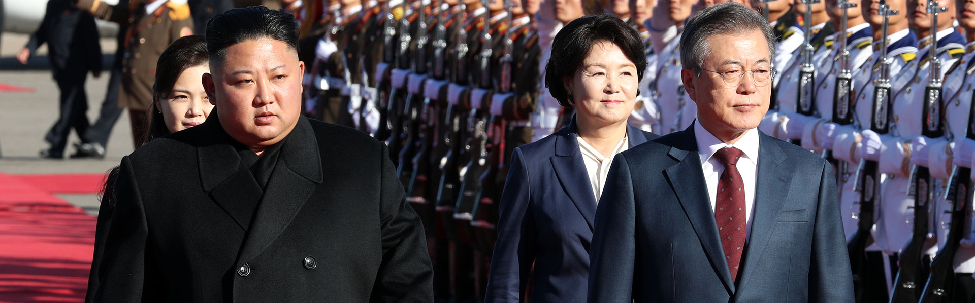 North And South Korean Leaders Meet for Third Summit It Pyongyang