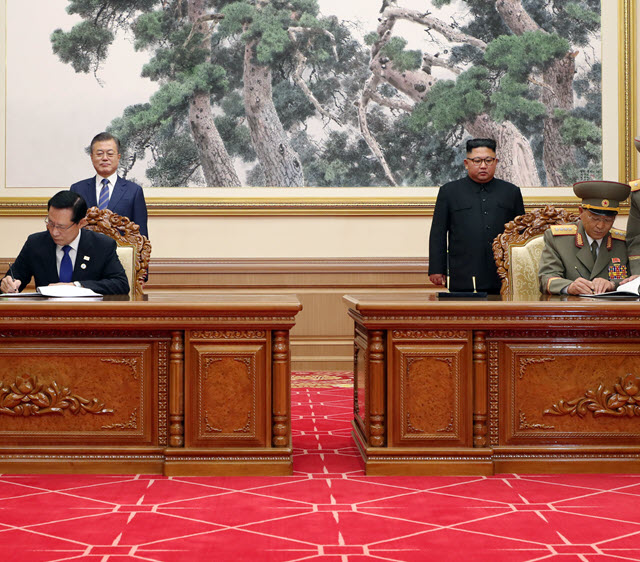 North Korea-South Korea military agreement